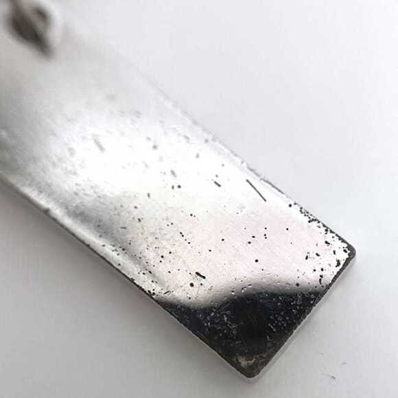 Christian Dior Necklace ec-21018 Silver Pink Trotter Bar Metal Plate Women's ...